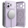 Etui Ringke Silicone Magnetic do iPhone 17 Pro – Light Purple (MagSafe) Fioletowe